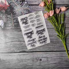 Culture Theme Stamp for DIY Card Making