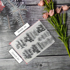 Culture Theme Stamp for DIY Card Making