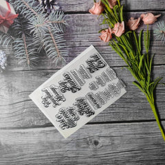 Culture Theme Stamp for DIY Card Making