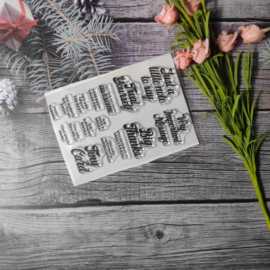 Culture Theme Stamp for DIY Card Making