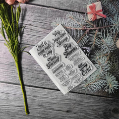 Culture Theme Stamp for DIY Hand Account Card Making