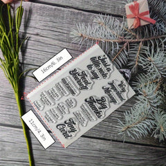 Culture Theme Stamp for DIY Hand Account Card Making
