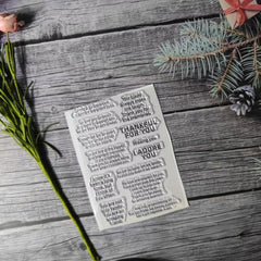 Culture Theme Stamp Set for DIY Card Making