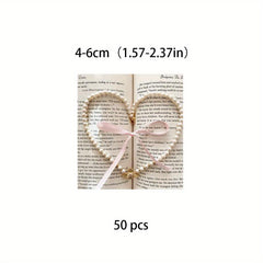 50pcs Retro Ballet Stickers for DIY Scrapbooking Arts Crafts Decor