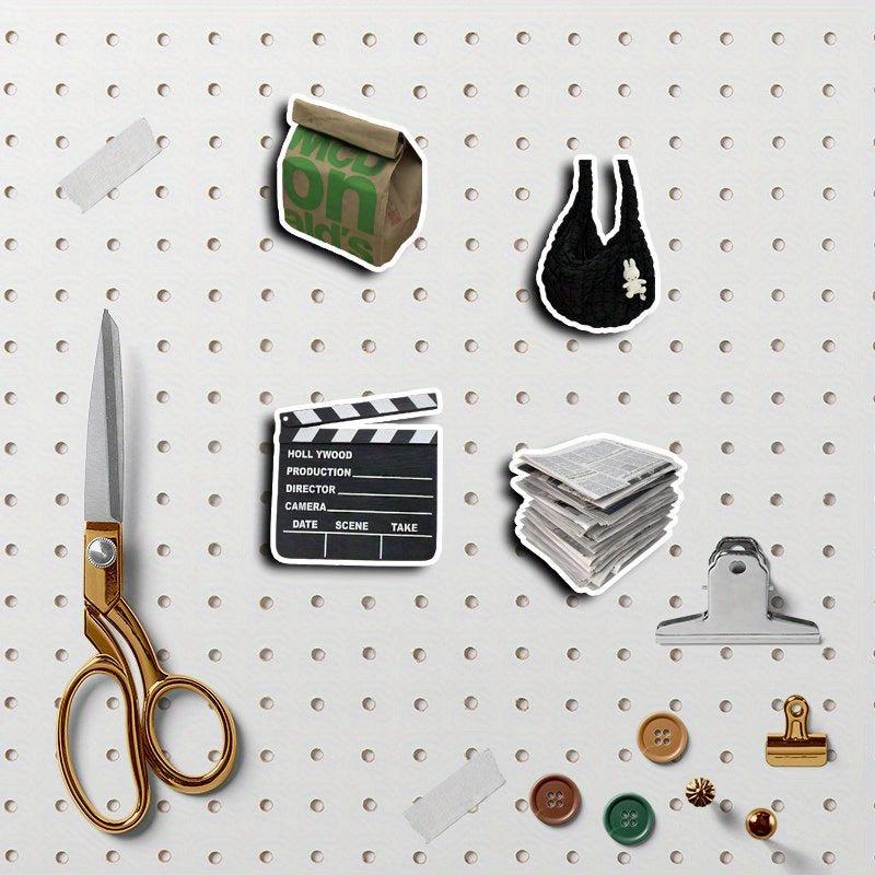 60pcs Modern Stickers for DIY Computer Scrapbooking Stationery Arts Crafts Decor