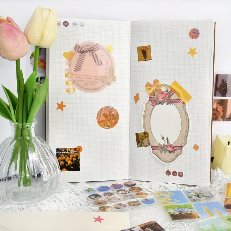 2000pcs Scrapbook Stickers Butterfly Stars Ribbon Letter Flowers