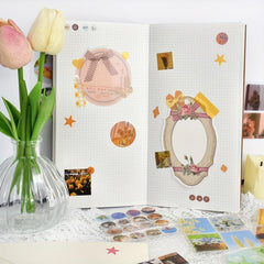 2000pcs Scrapbook Stickers Butterfly Stars Ribbon Letter Flowers