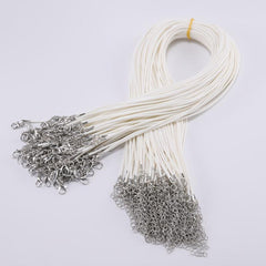 10pcs Pack Necklace Cord Wax Cord 1.5mm/2.0mm Pendant Cord Lanyard