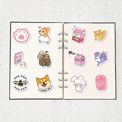 100pcs Fresh Kids Aesthetically Stickers Pack Waterproof Vinyl Stickers