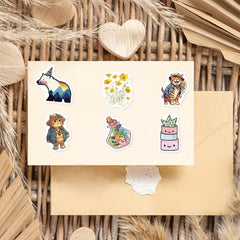 100pcs Fresh Kids Aesthetically Stickers Pack Waterproof Vinyl Stickers