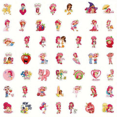 50pcs Cartoon Waterproof Stickers, Water Bottle Laptop Luggage Decor