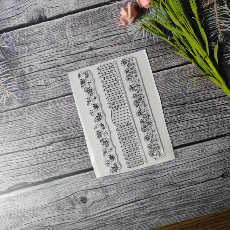 Flower Theme Stamp for DIY Hand Account Card-Making