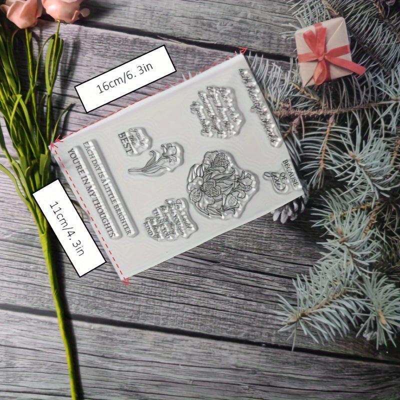 1pc Culture Theme Stamp for DIY Handcraft Scrapbook Journal Card Making Gift