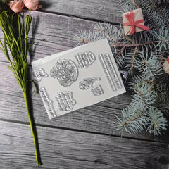 1pc Culture Theme Stamp for DIY Handcraft Scrapbook Journal Card Making Gift