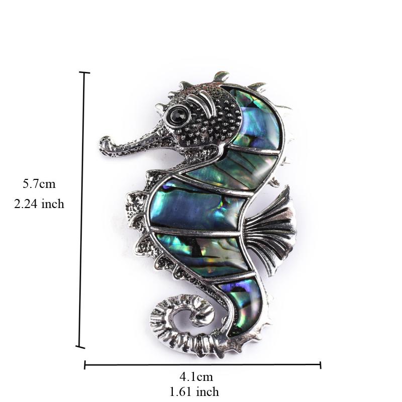 Abalone Shell Seapocampus Pendant for DIY Jewelry Making