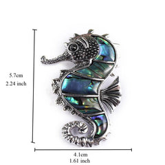 Abalone Shell Seapocampus Pendant for DIY Jewelry Making