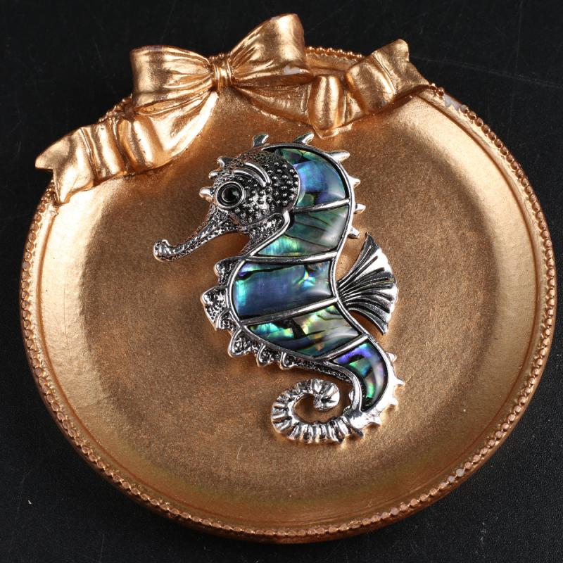 Abalone Shell Seapocampus Pendant for DIY Jewelry Making