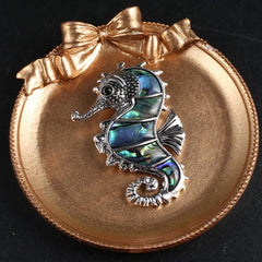 Abalone Shell Seapocampus Pendant for DIY Jewelry Making