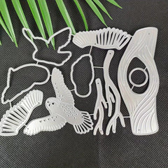 Owl Metal Cutting Dies And Stamps Stencils DIY Scrapbook Photo Album Paper Card