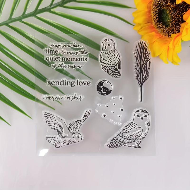 Owl Metal Cutting Dies And Stamps Stencils DIY Scrapbook Photo Album Paper Card
