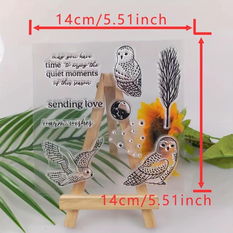 Owl Metal Cutting Dies And Stamps Stencils DIY Scrapbook Photo Album Paper Card