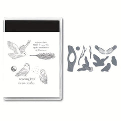 Owl Metal Cutting Dies And Stamps Stencils DIY Scrapbook Photo Album Paper Card