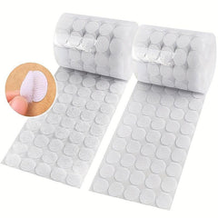 500 Pairs Hook Coin Self Adhesive Set DIY Crafts Office Classroom