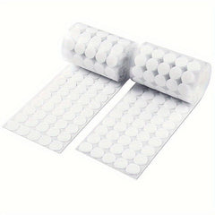 500 Pairs Hook Coin Self Adhesive Set DIY Crafts Office Classroom