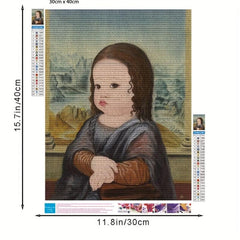 5D DIY Cartoon Comic Diamond Painting Set 29 97 39 88 Cm