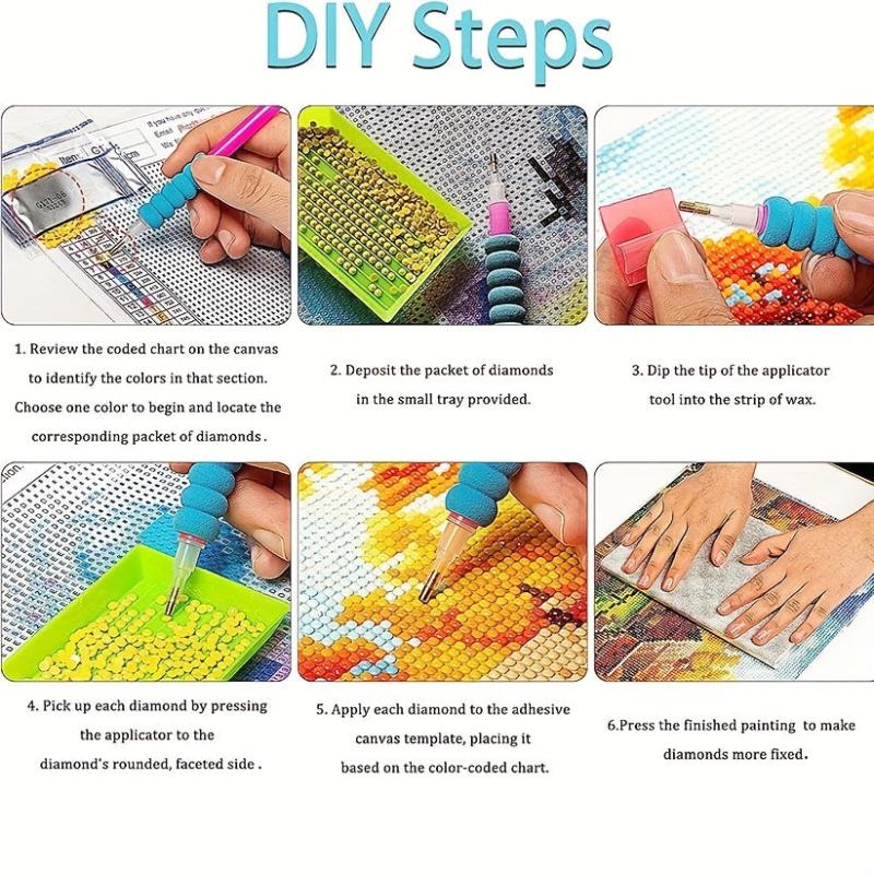 5D DIY Cartoon Comic Diamond Painting Set 29 97 39 88 Cm