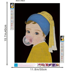 5D DIY Cartoon Comic Diamond Painting Set 29 97 39 88 Cm