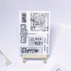 Holiday Card Making Decoration Transparent Stamp
