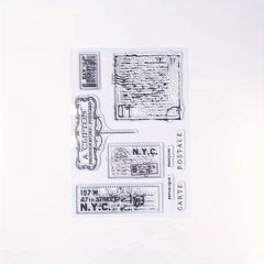 Holiday Card Making Decoration Transparent Stamp