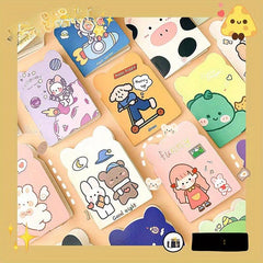 Girly Heart Small Notebooks Portable Small Notepads 120x85mm 16 Pages