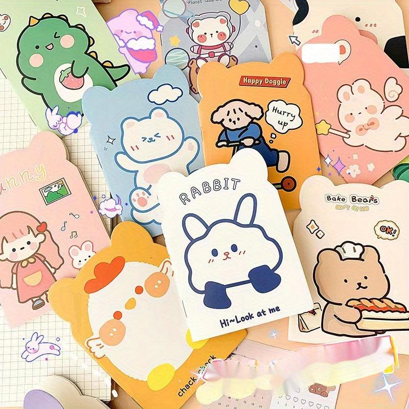 Girly Heart Small Notebooks Portable Small Notepads 120x85mm 16 Pages
