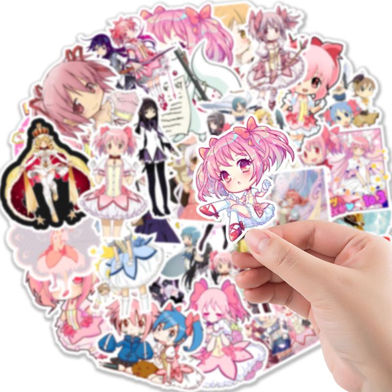 50pcs Anime Character Stickers for Luggage, Laptops, Motorcycles & Mugs