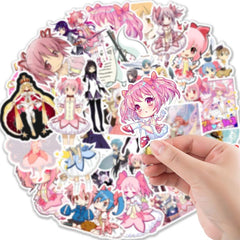 50pcs Anime Character Stickers for Luggage, Laptops, Motorcycles & Mugs