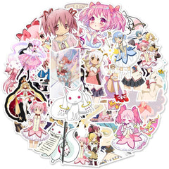 50pcs Anime Character Stickers for Luggage, Laptops, Motorcycles & Mugs