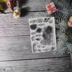 1pc Animal Theme Stamp for DIY Handcraft Scrapbook Journal Card Making