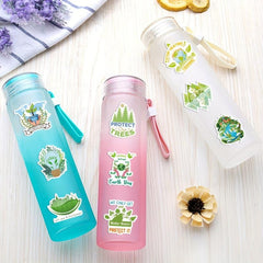 50pcs Eco-Friendly Stickers for Water Bottles Laptop Car Phone Bicycle Guitar
