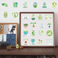 50pcs Eco-Friendly Stickers for Water Bottles Laptop Car Phone Bicycle Guitar