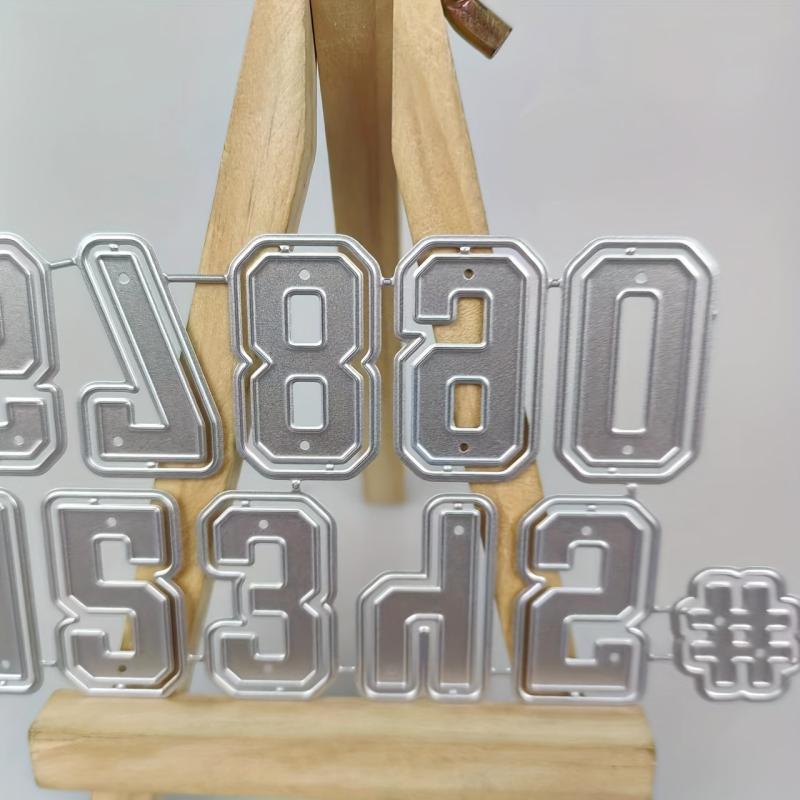 1pc Number Metal Cutting Die For Scrapbook Die Craft Stencil Embossing