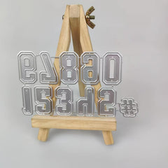 1pc Number Metal Cutting Die For Scrapbook Die Craft Stencil Embossing