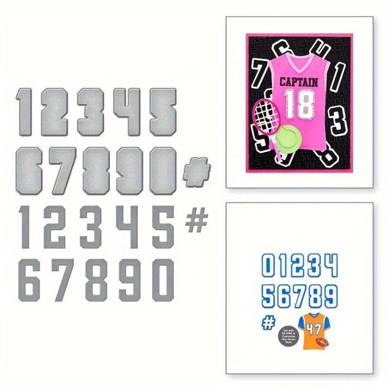 1pc Number Metal Cutting Die For Scrapbook Die Craft Stencil Embossing