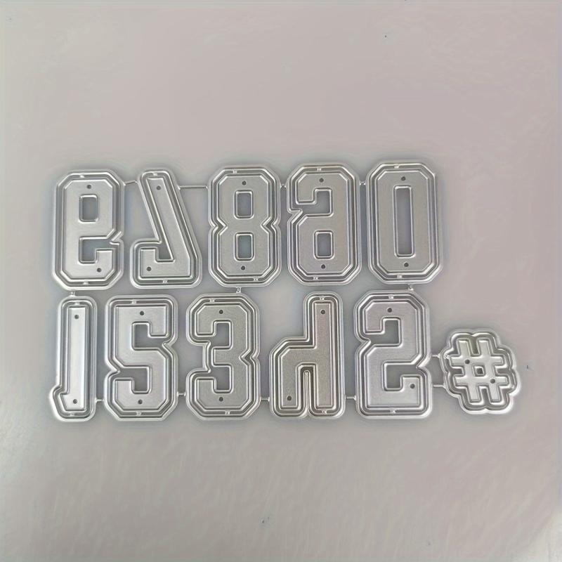 1pc Number Metal Cutting Die For Scrapbook Die Craft Stencil Embossing