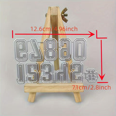 1pc Number Metal Cutting Die For Scrapbook Die Craft Stencil Embossing