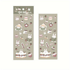 Laser Love Bean Decoration DIY Sticker Kawaii
