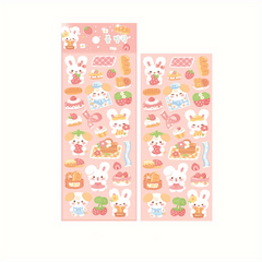 Laser Love Bean Decoration DIY Sticker Kawaii