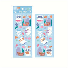 Laser Love Bean Decoration DIY Sticker Kawaii