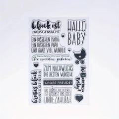 Congrats Transparent Stamp for Holiday Cards & Crafts